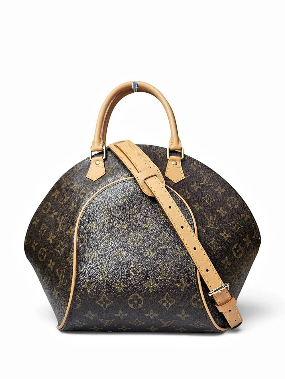 Louis Vuitton Ellipse Eclipse MM Monogram Bag Monogram Shoulder Strap Clam LV